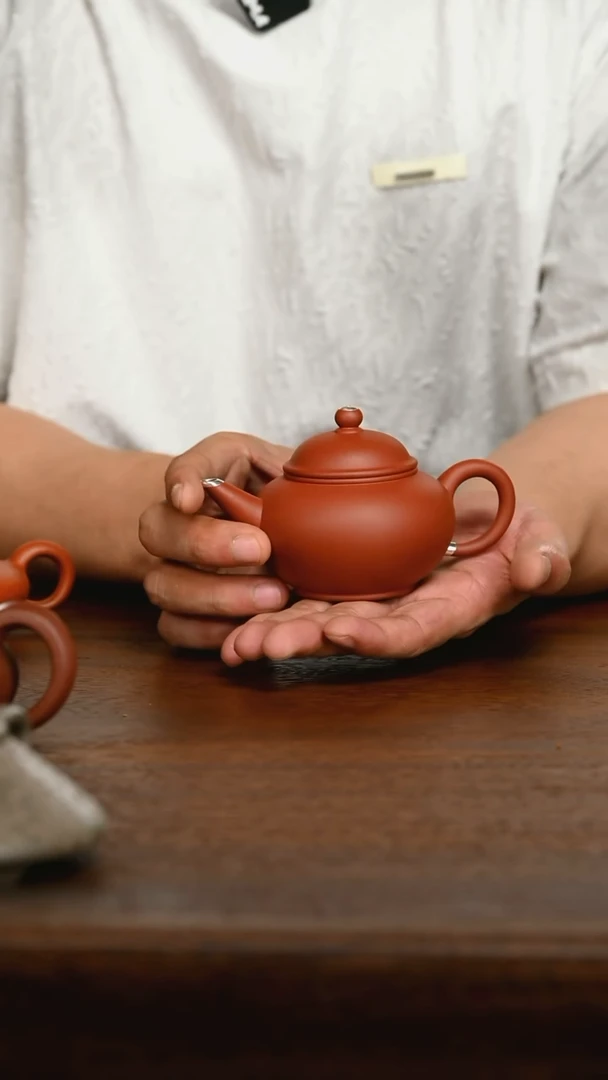 茶壶紫砂红泥水平茶壶茶壶