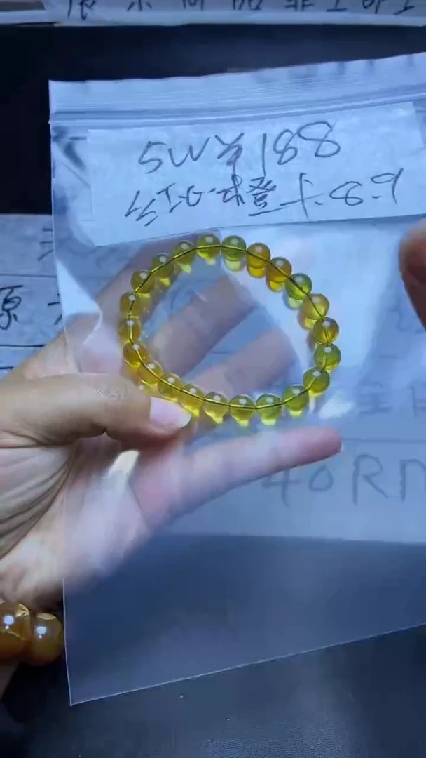 【闪购商品】琥珀手串未镶嵌11111111