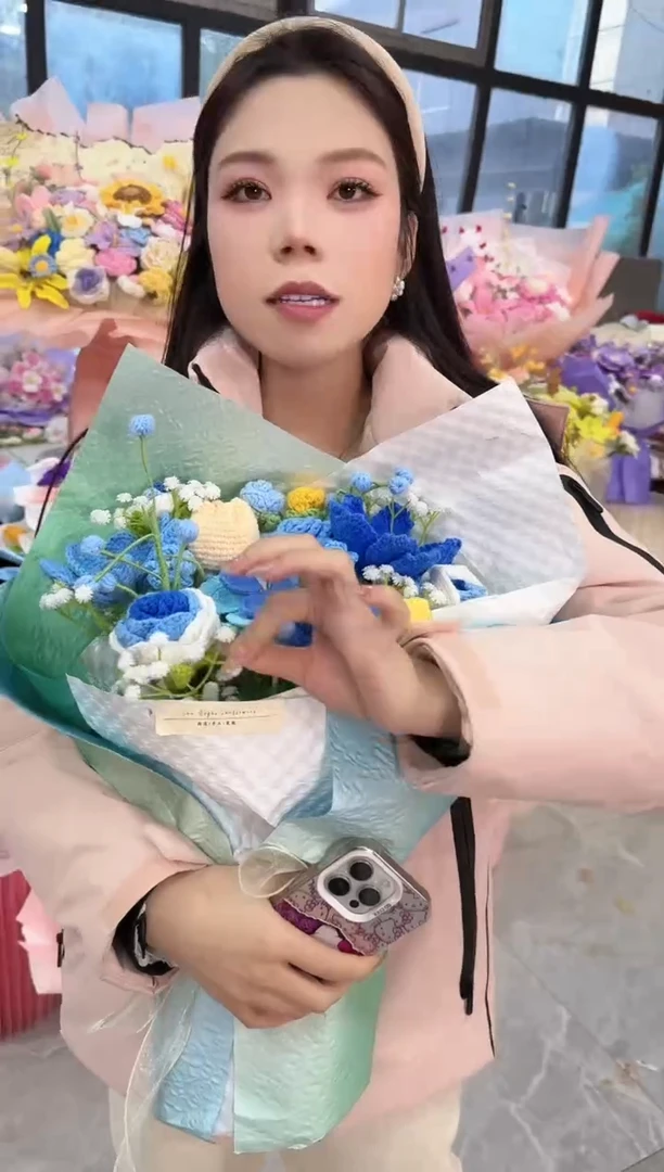 非遗手工定制花束，孤品清仓！