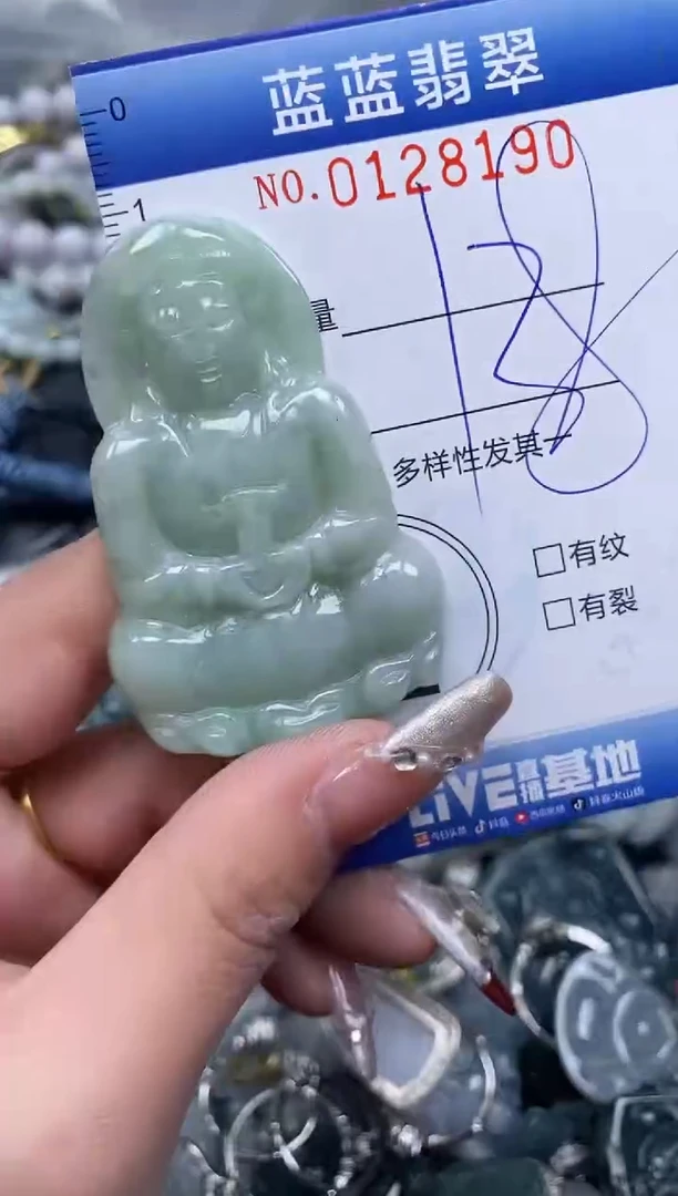 【闪购商品】翡翠颈饰未镶嵌闪购0128190