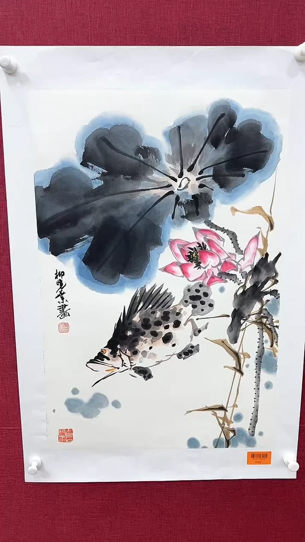 国画柳晓叶绘画2.7pc花鸟