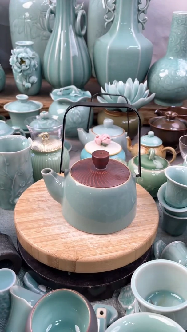 【闪购商品】特价 微瑕 慧仙青瓷