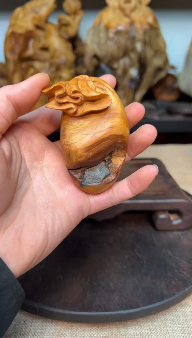 柏木（崖柏）崖柏雕刻件