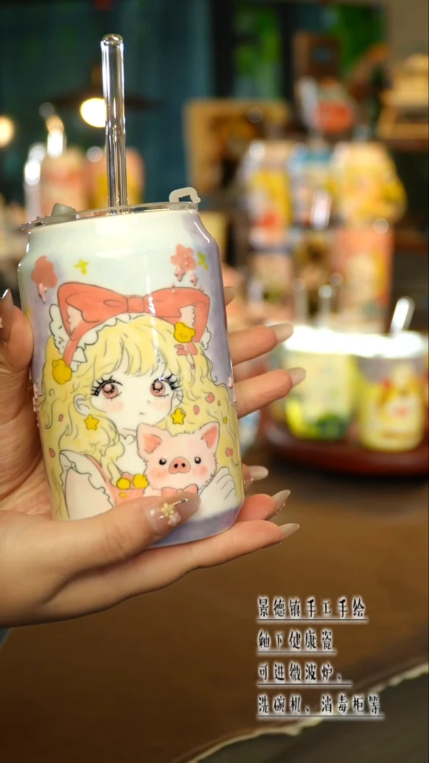 景德镇手绘陶瓷&A725