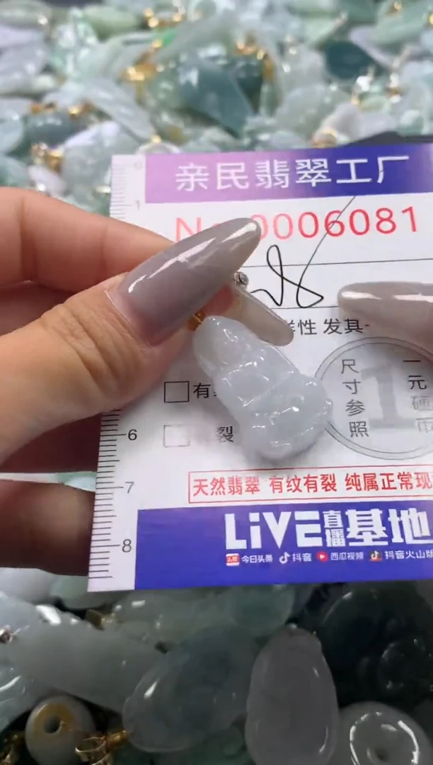 颈饰未镶嵌翡翠6081