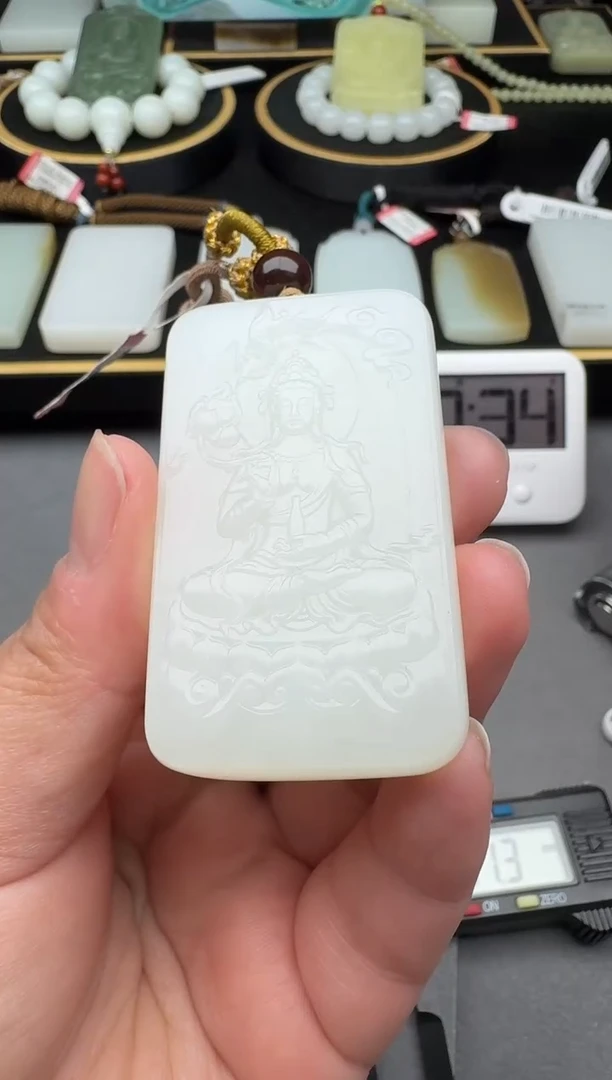 颈饰未镶嵌和田玉4