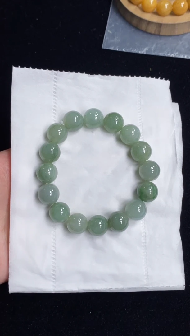 未镶嵌手串翡翠145号链接天然缅甸翡翠A货一物一证