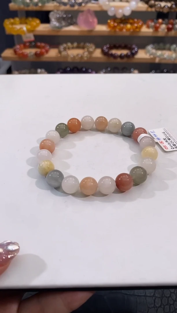 水晶手链未镶嵌彩兔毛 10