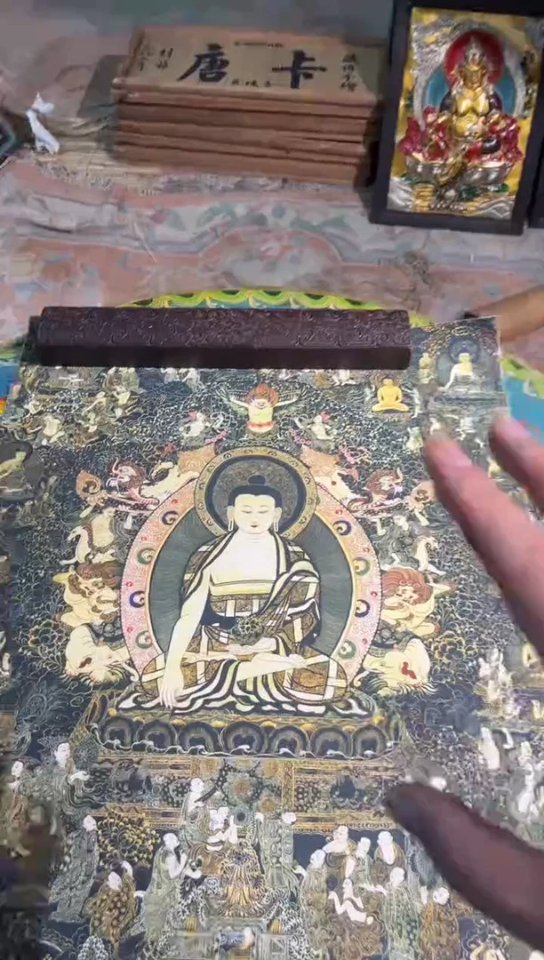 卷轴画东东唐卡tk16