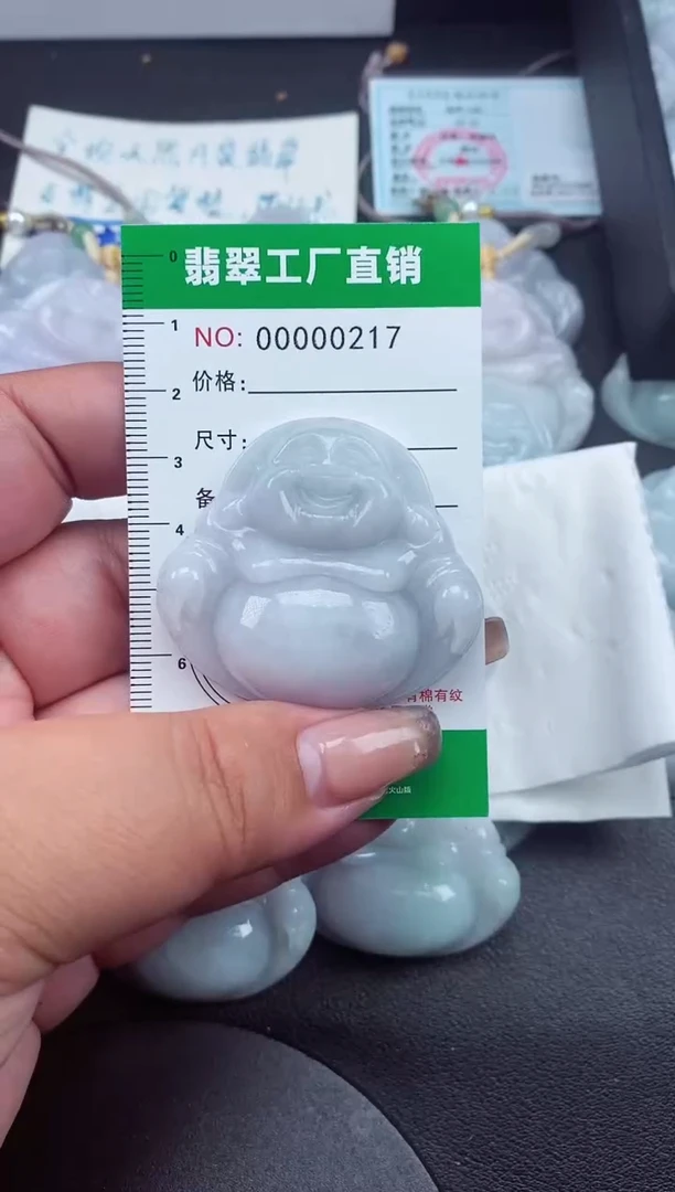 翡翠未镶嵌颈饰缅甸天然A货翡翠0217