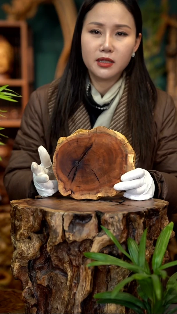 木雷击枣木底座