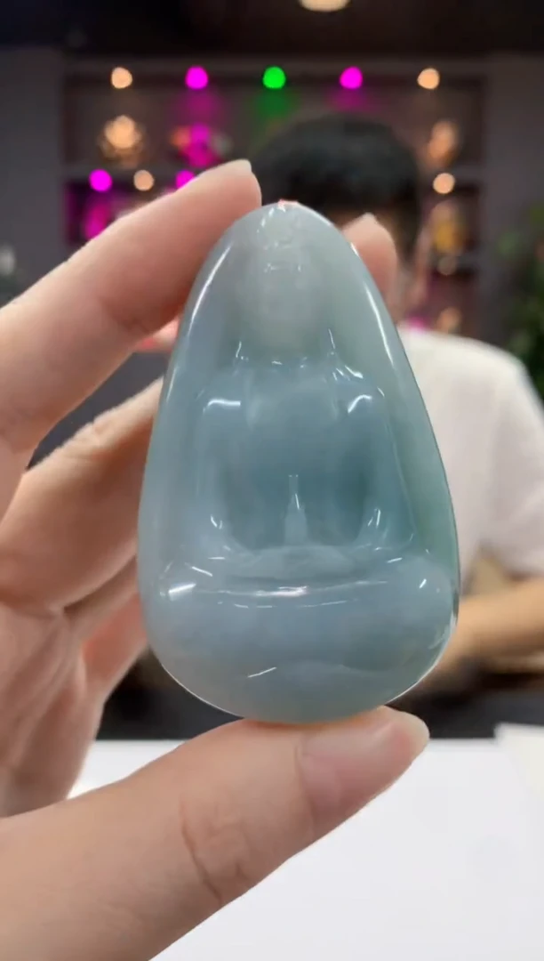 定制翡翠未镶嵌1015ry-毛货挂件45