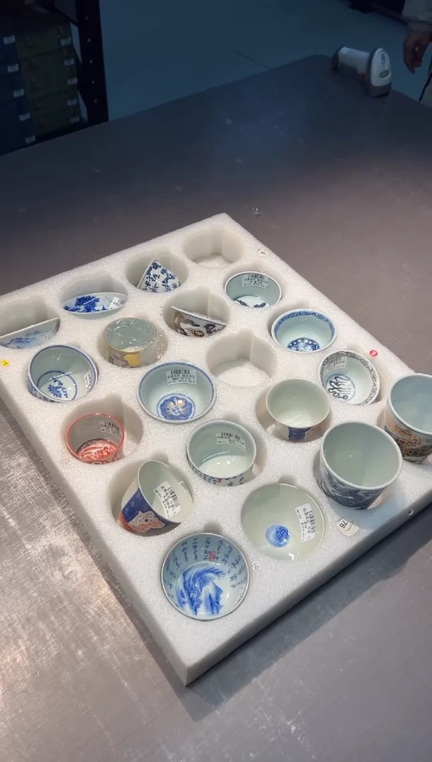 【闪购商品】/戏墨柴窑单杯（不挑）