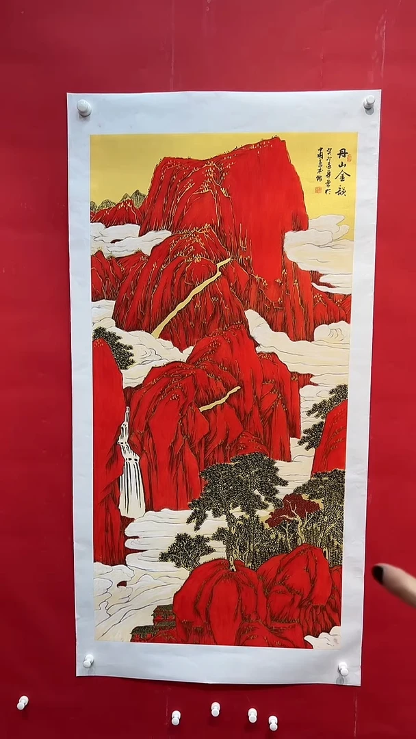 国画画家陆远v华纯手绘原作