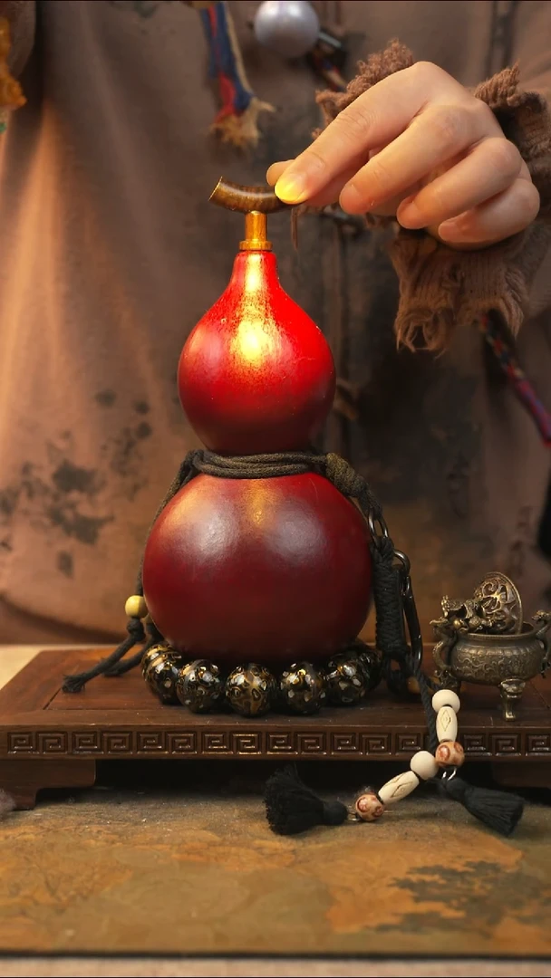 171大漆一物一拍记葫堂出品【不带手串】