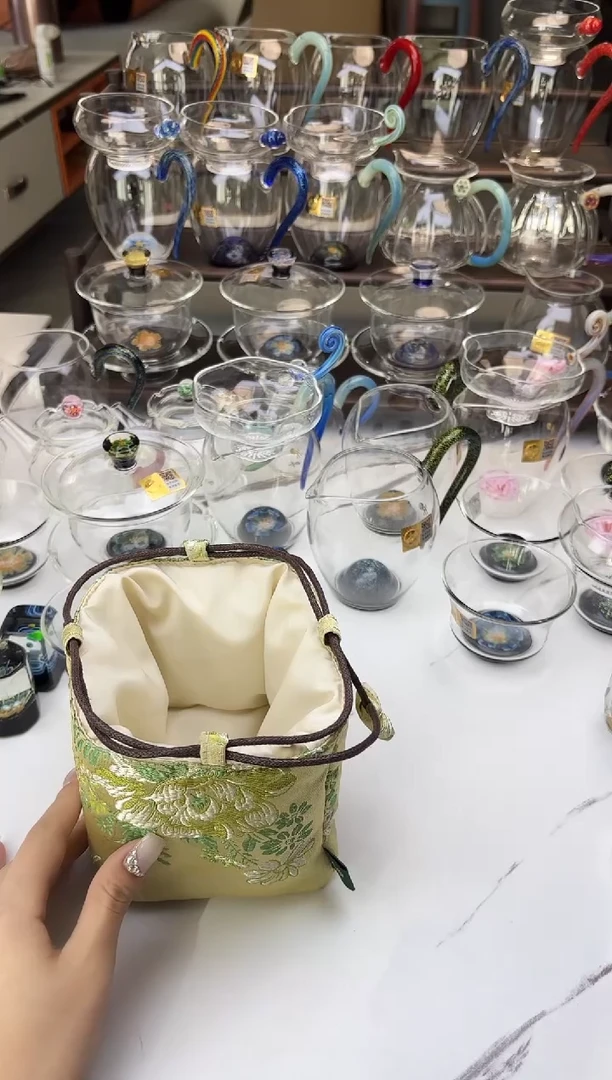 手工艺品玻璃禾器收纳袋
