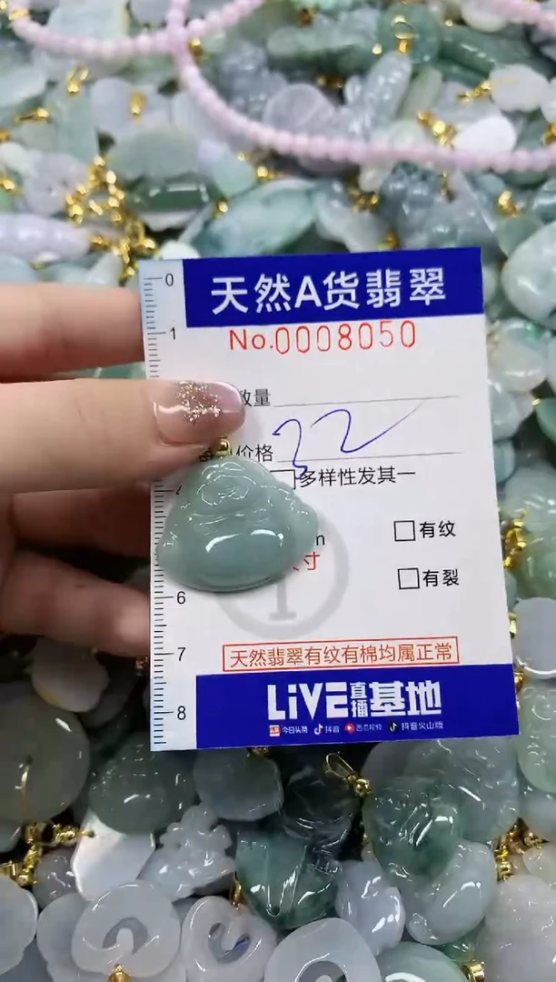颈饰未镶嵌翡翠天然A货翡翠