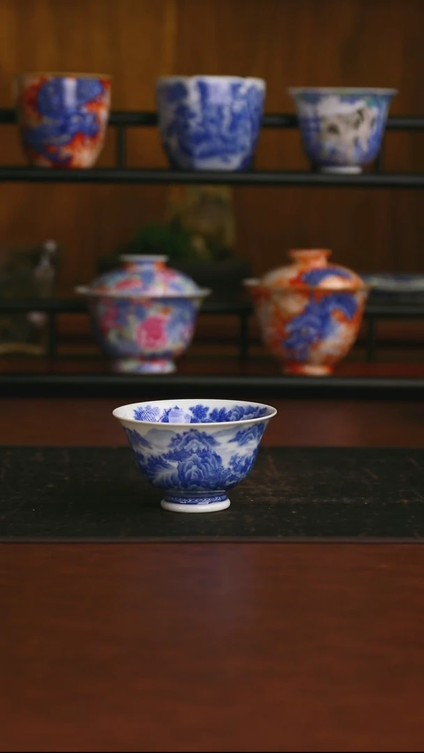 景德镇手工手绘的18