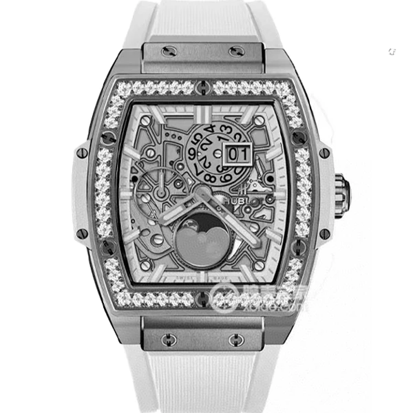 99新 Hublot/宇舶表 老佛爷/宇舶647原钻/自动/21年全套/42mm