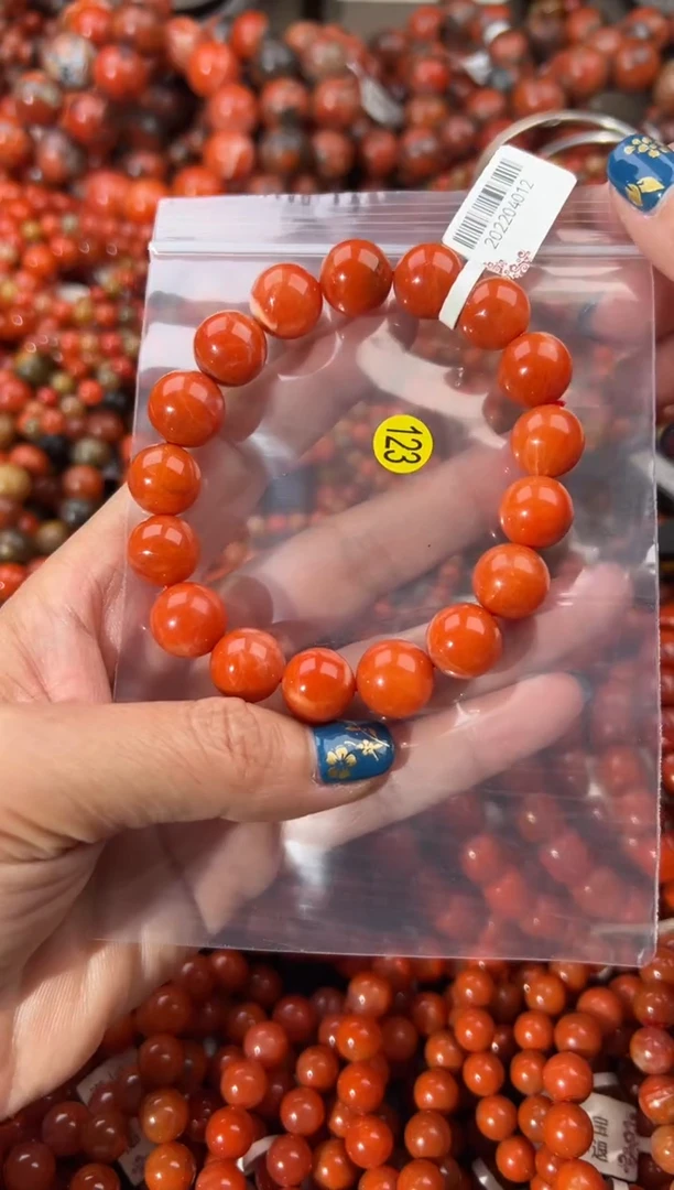 未镶嵌手串南红玛瑙12+