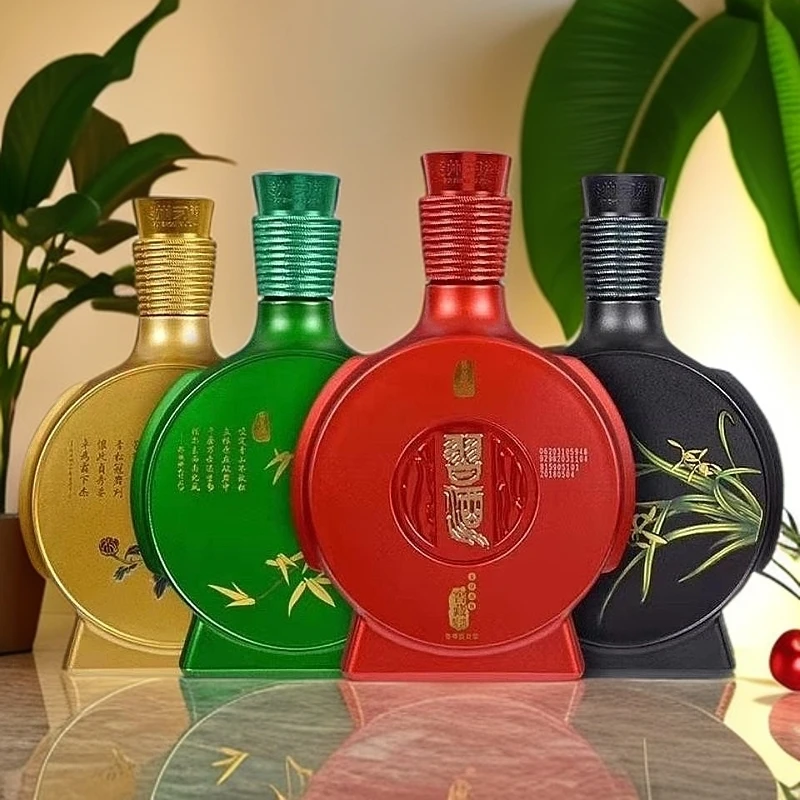 习酒梅兰竹菊（颜色随机发）酱香型白酒53度500ml
