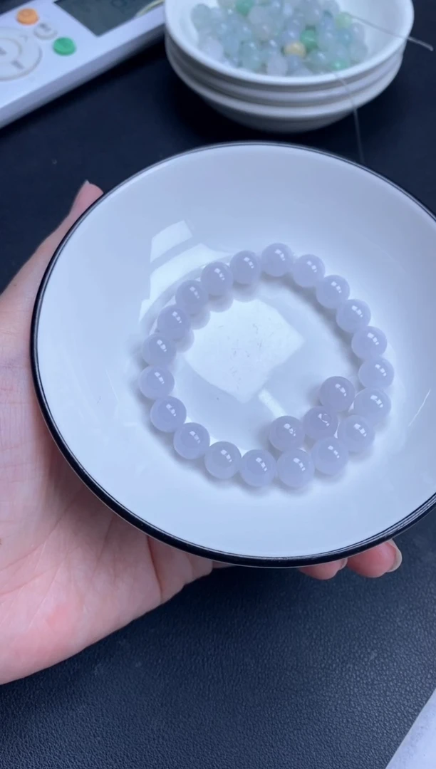 颈饰未镶嵌翡翠纵****1雪欣散珠定制diy