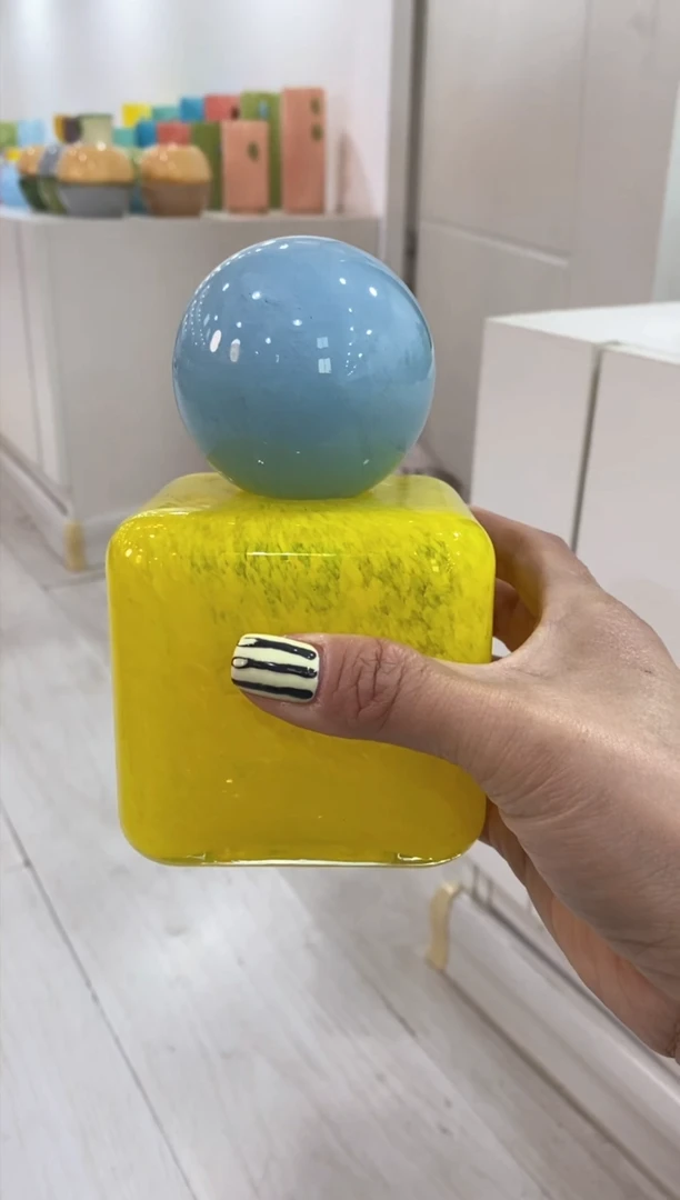 【闪购商品】琉璃慕忆家花瓶一对