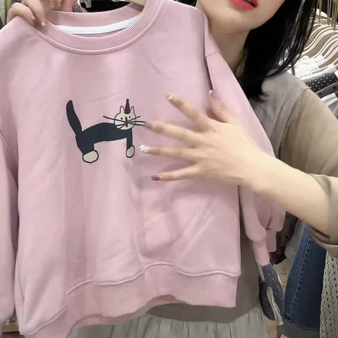 〖姐姐家〗2025春款萌娃穿搭狗狗卫衣 sy3439