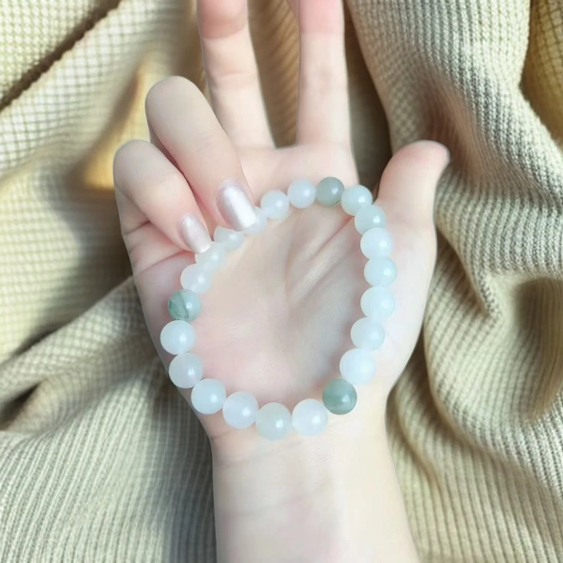 玉石手链 女神百搭款 颜色多样性发货