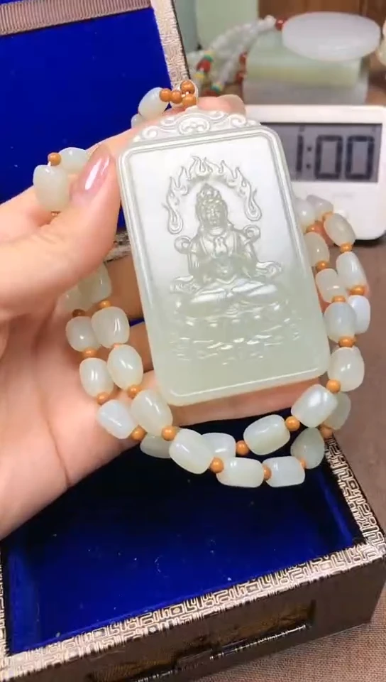 颈饰未镶嵌和田玉手****01400