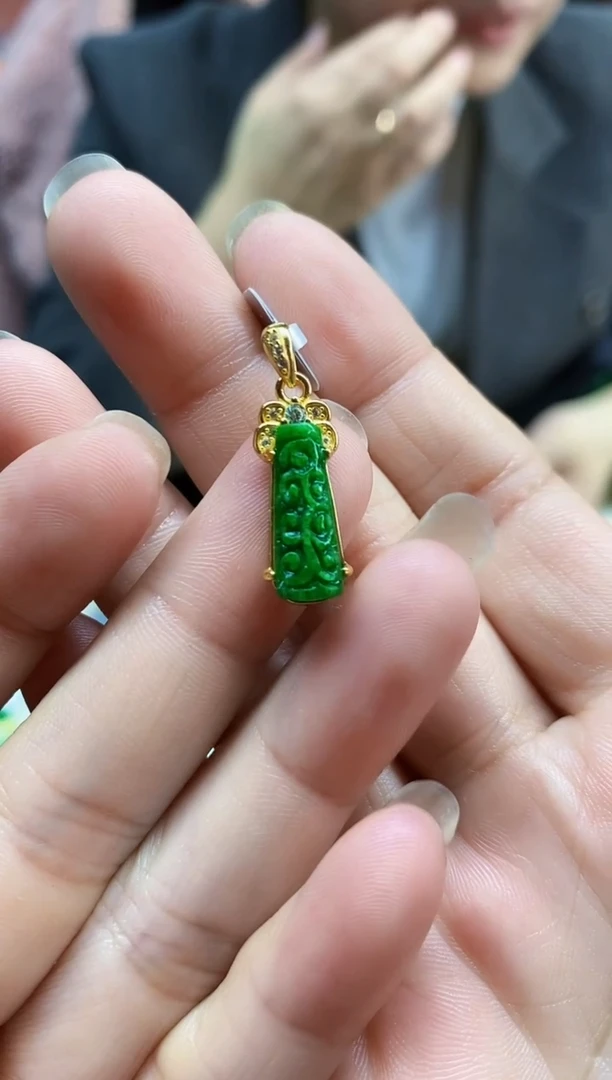 颈饰未镶嵌翡翠翡翠吊坠