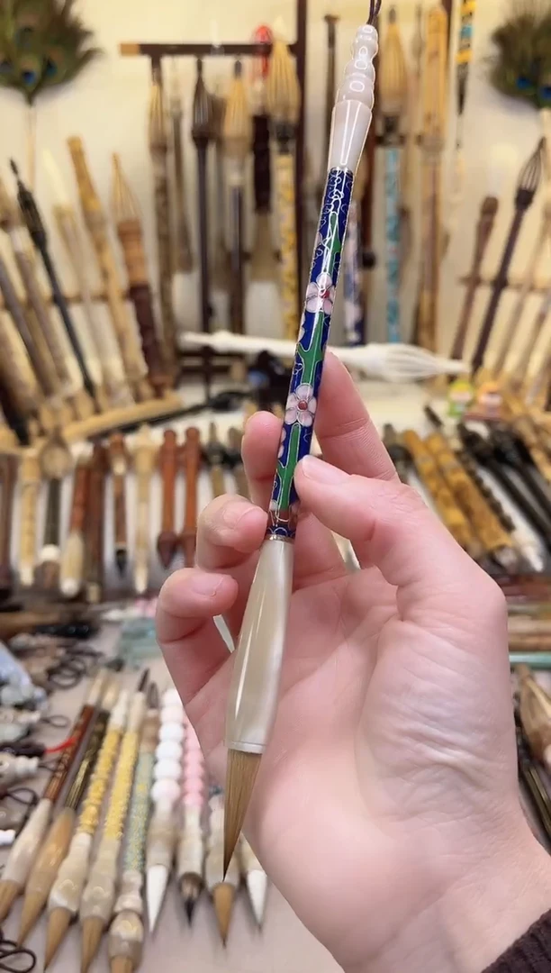 【清水试笔，拒绝蘸墨】墨舞笔庄毛笔1支