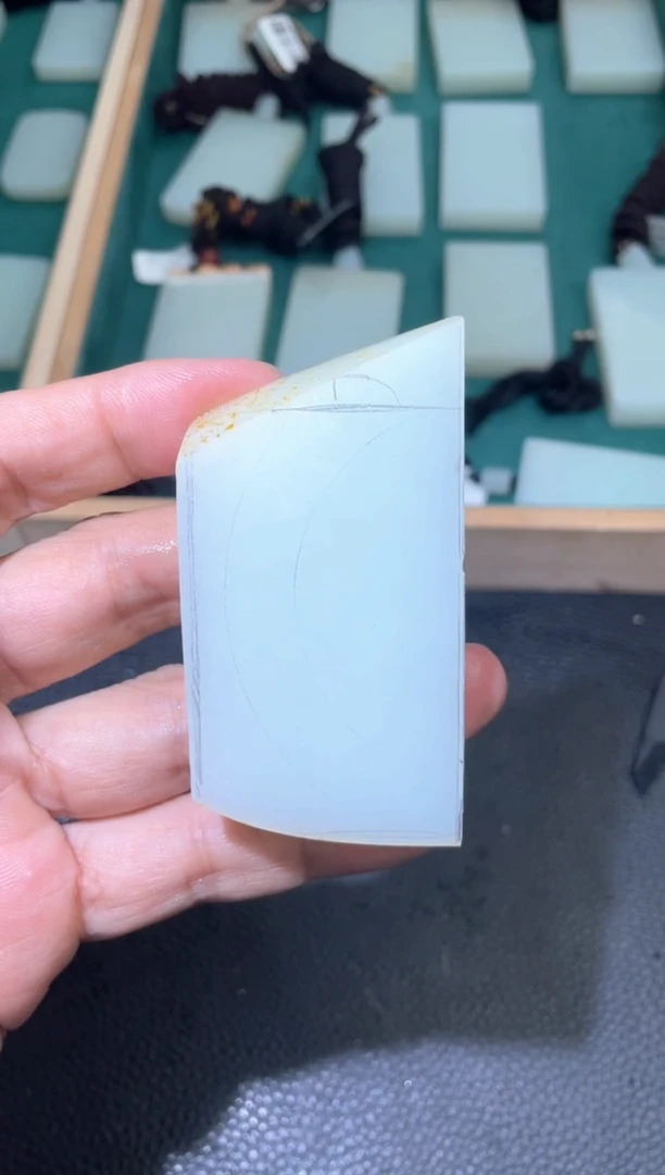 定制和田玉无事牌小46