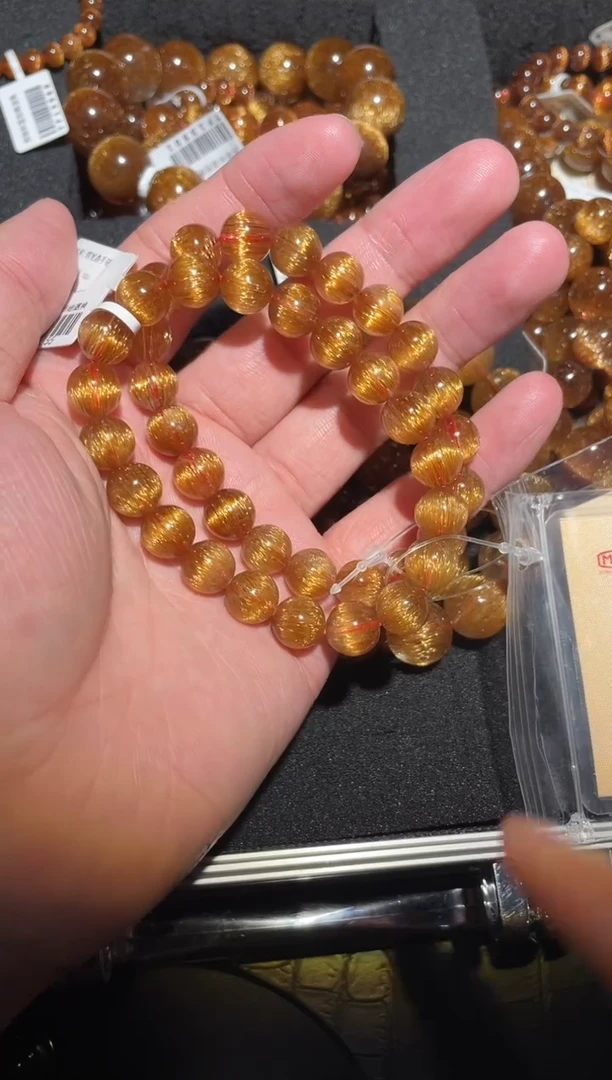 未镶嵌手链水晶单圈发晶A9（多样性发其一）