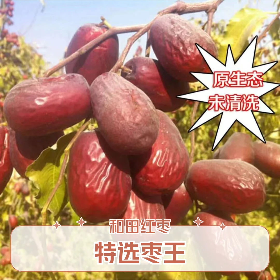 【特选枣王】枣王果肉饱满 原生态大枣树上自然吊干原汁原味 未清洗