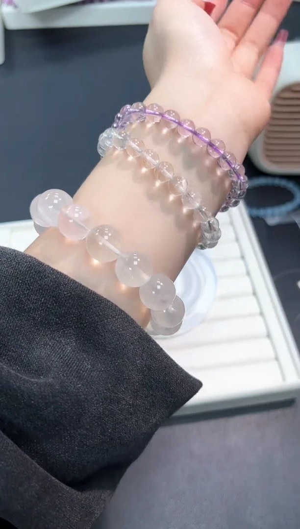 【闪购商品】水晶手串未镶嵌96L多样性发其一/1组默认微瑕