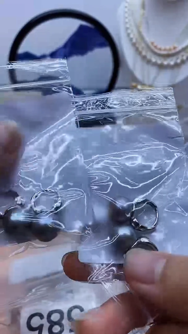 未镶嵌耳饰淡水珍珠耳环多样性发其一