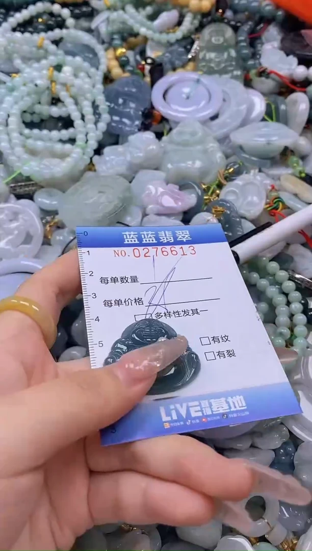 翡翠未镶嵌颈饰闪购0276613