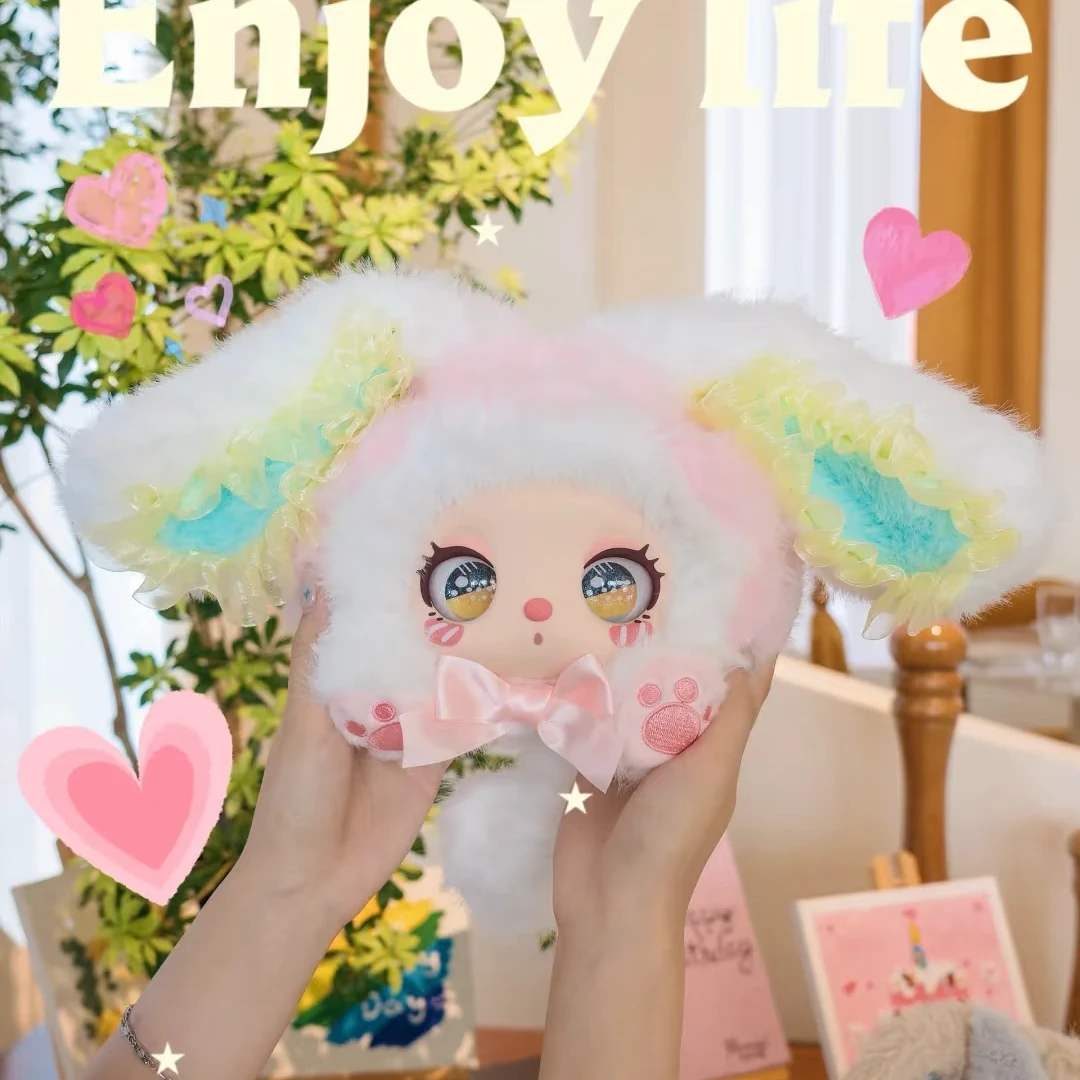 【拆盒】莉拉的棉花糖兔兔包_宁宁潮玩摆件盲盒