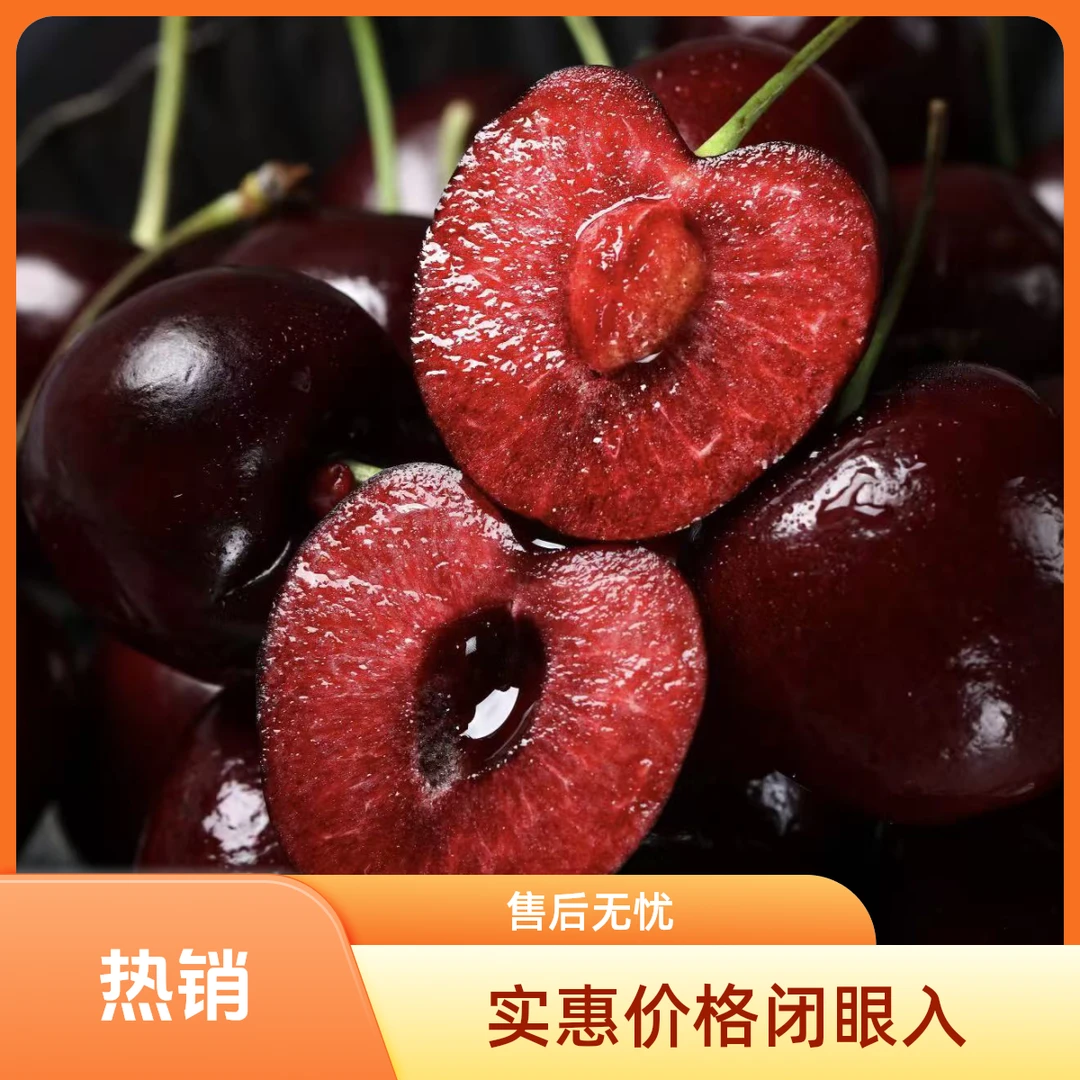 3JD 智利海运 车厘子桑提娜 脆甜多汁内新鲜车厘子 内附果径卡