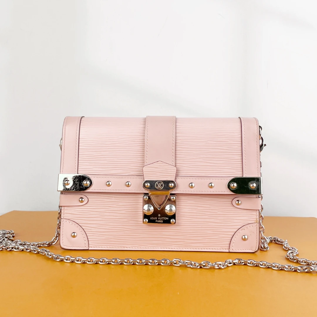 95新 LouisVuitton/路易威登 Trunk链条邮差包   BJ120