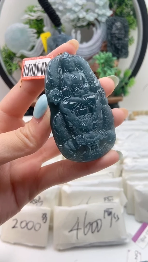 颈饰未镶嵌翡翠阿弥陀佛