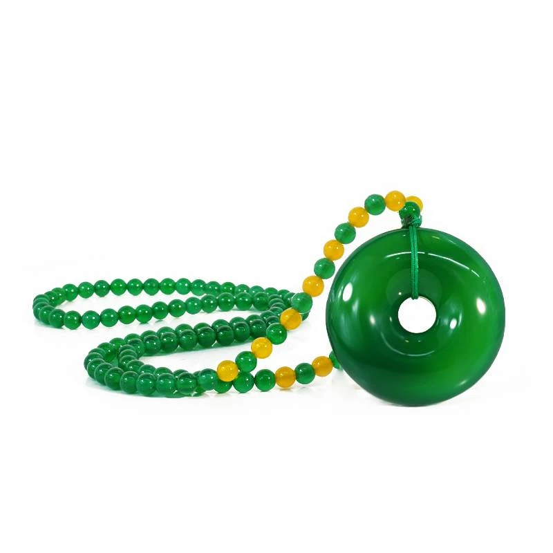 （菲菲甄选）平安扣吊坠平安无事牌 多样性发其一