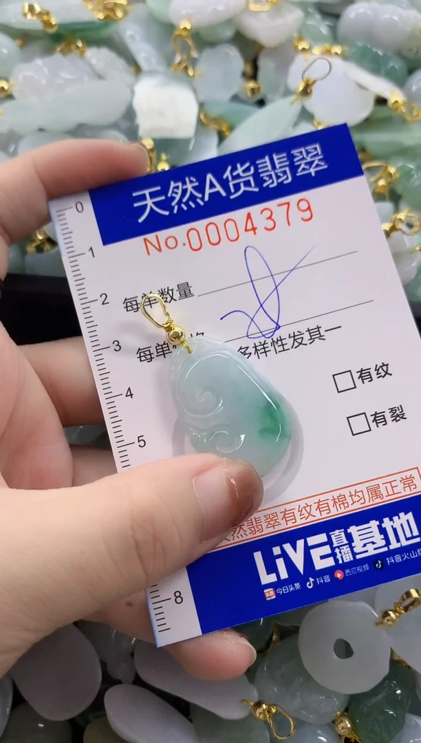 颈饰未镶嵌翡翠天然A货翡翠