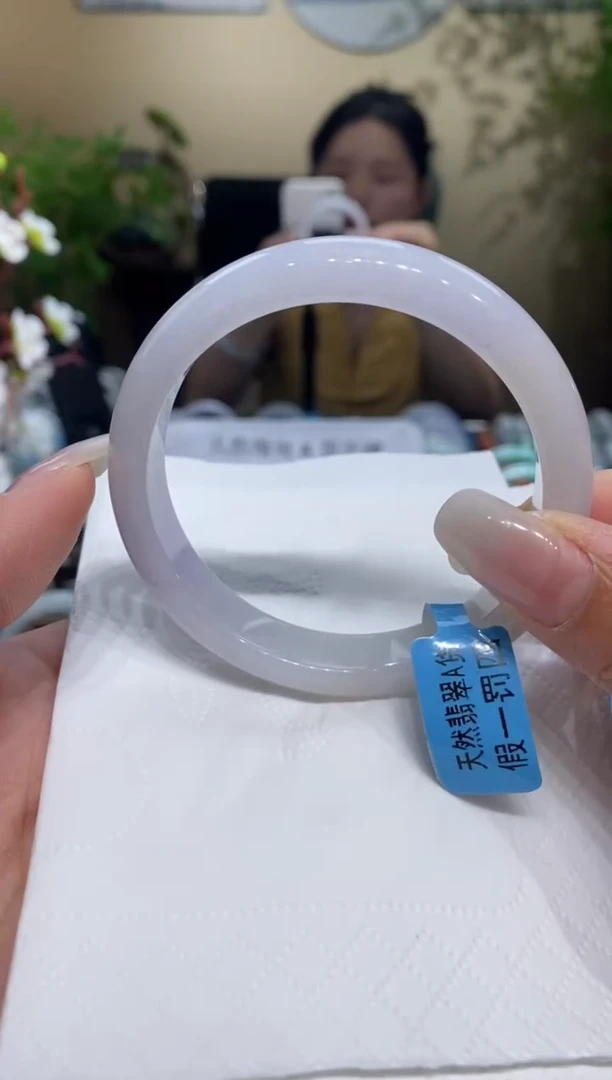 翡翠手镯未镶嵌翡翠57.8