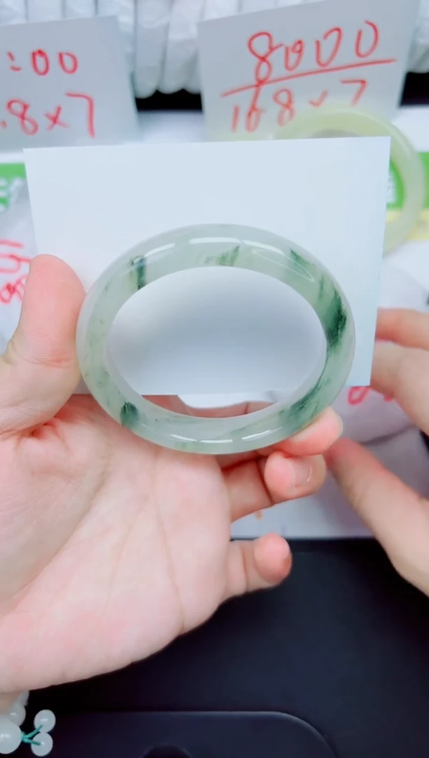 石英质玉手镯未镶嵌42-58