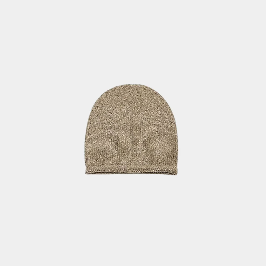 【晴川】简约百搭卷边针织冷帽瑜伽阮小咪