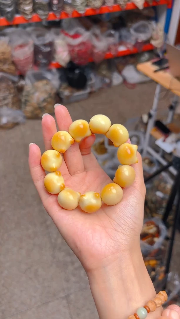 吊坠菩提根/象牙果炭烤猫猫头单圈