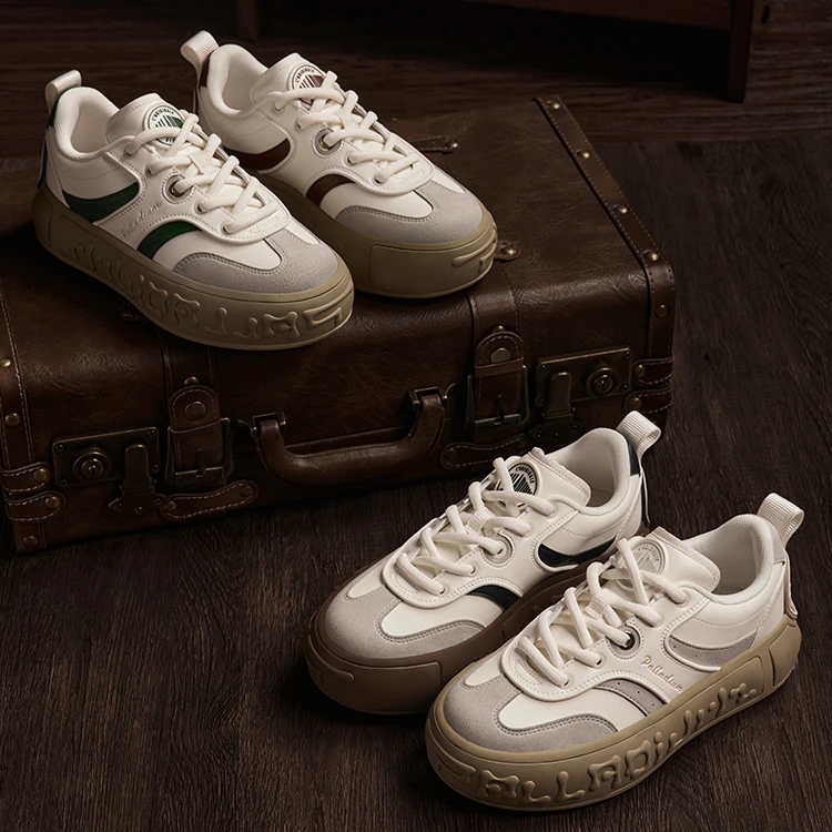 PALLADIUM帕拉丁经典春夏款时尚休闲百搭厚底复古德训鞋99324