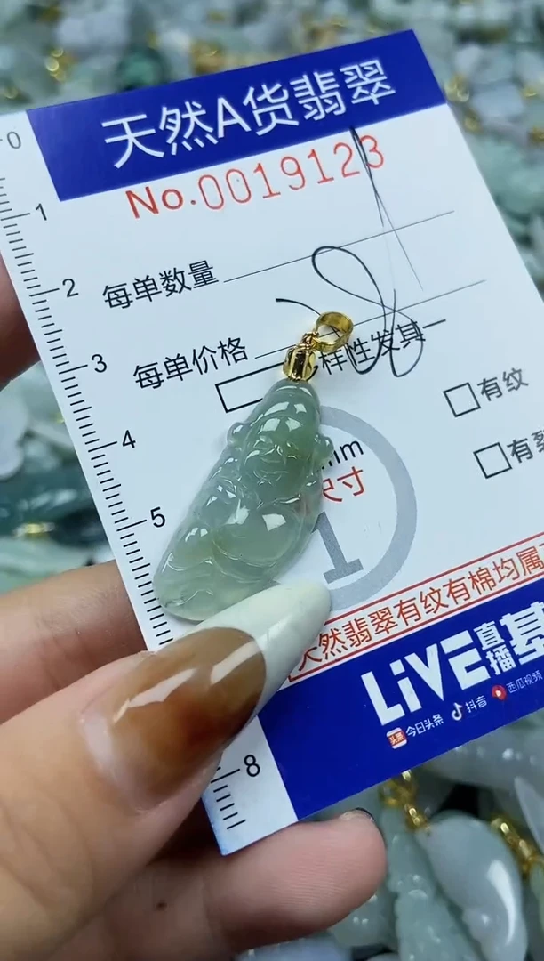 【闪购商品】翡翠颈饰未镶嵌天然A货翡翠
